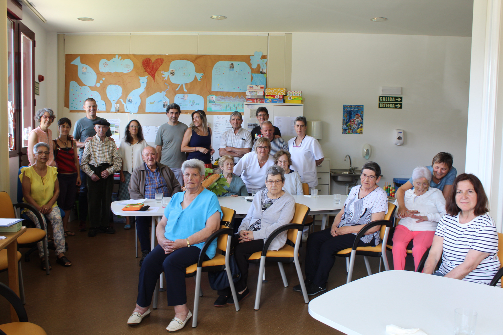 El Centro de Día Lekunberri Larraun apuesta por los alimentos locales