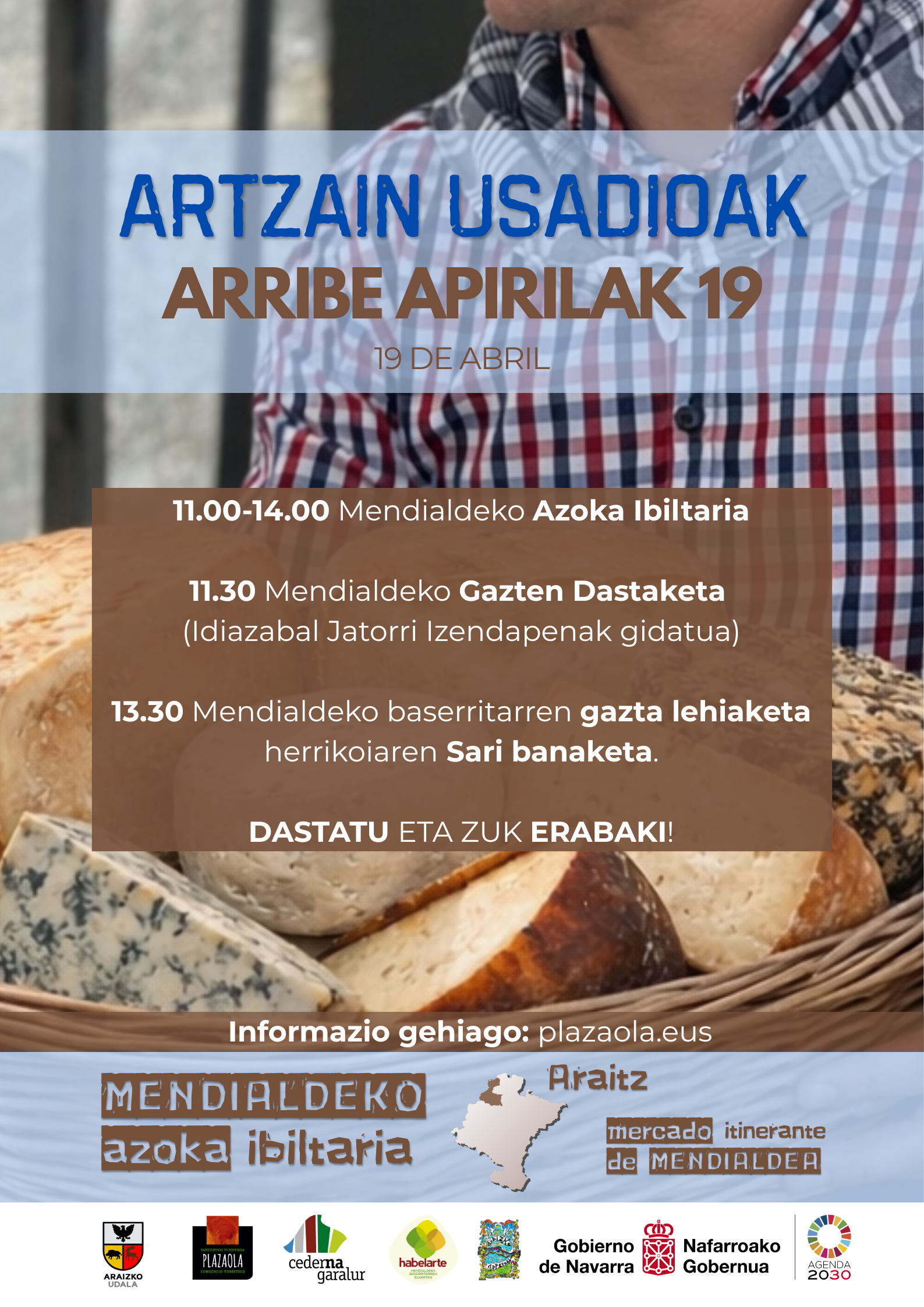 Mendialdeko Azoka Ibiltaria eta Artzainen Usadioak Araitzen